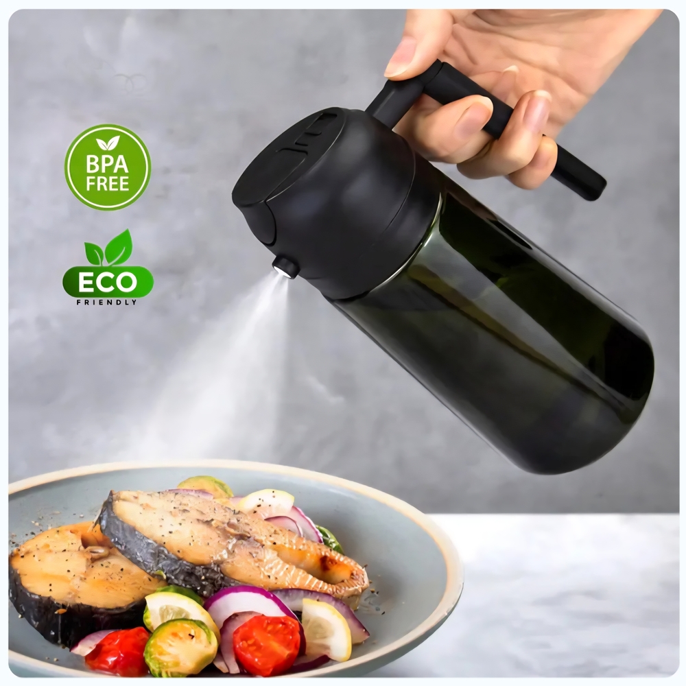 Kitchen Maiden 2 in 1 Oil Dispenser, Sprayer & Pourer - Never Used